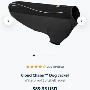 Ruffwear cloud chaser jacket new L